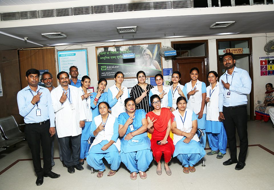 Manocha Eye Hospital Team | Eye care professionals in Ambala